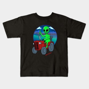 Tractor Critters Alien Kids T-Shirt